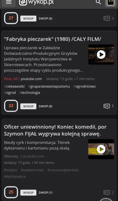 R.....s - Sobotnie południe na wykopie, znaleziska wiszące już naście godzin tylko z ...