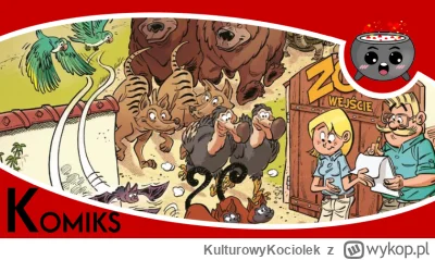 KulturowyKociolek - Drugi tom serii Zoo Wymarłych Zwierząt ponownie zabiera małych i ...
