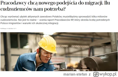 marian-stefan - Zaczyna się typowa proimigrancka propaganda. Jeśli myśleliście, że w ...