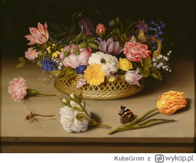 KubaGrom - Ambrosius Bosschaert, "Martwa natura z kwiatami" 1614, olej na blasze

Amb...