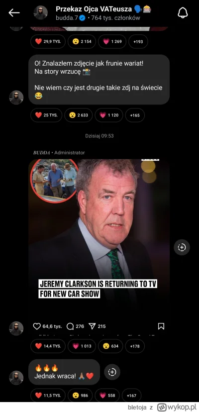 bletoja - Nawet nie zweryfikował tylko łyka wszystko jak jego fani. 
Niżej komentarz ...