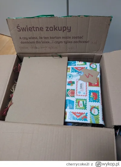 cherrycoke2l - Piękny karton.