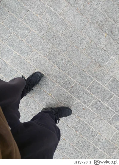 uszyk90 - Pierwsza gleba w tym sezonie przy jeździe tyłem, dobrze że wolno jechałem x...