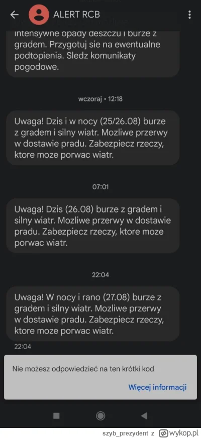 szyb_prezydent - #rcb #burza 

Blokuje ten spam. Kolejne publiczne pieniądze wyrzucon...