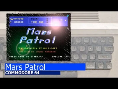 POPCORN-KERNAL - Mars Patrol  (C64, 2024)
https://github.com/joeyc64/MarsPatrol?tab=r...