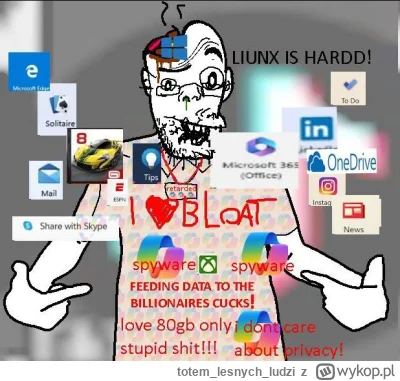 totemlesnychludzi - #linux #bekazwindowsiarzy #heheszki #linuxmasterrace
