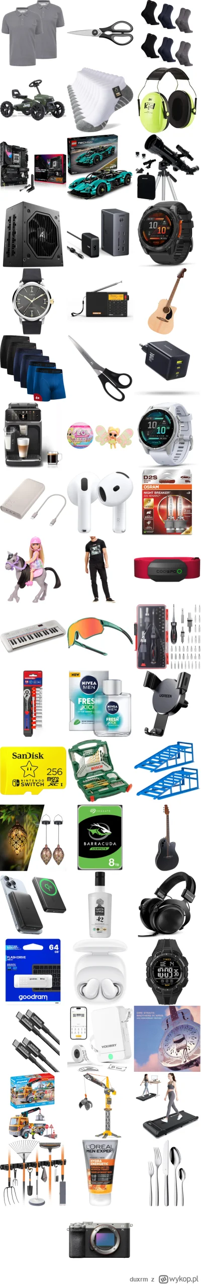 duxrm - Witam, dzisiejsze promocje z przedmiotów wrzuconych na #duxrm
Wszystkie linki...