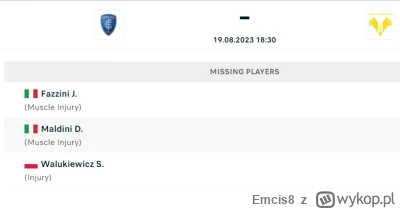 Emcis8 - #mecz A ten znowu połamany