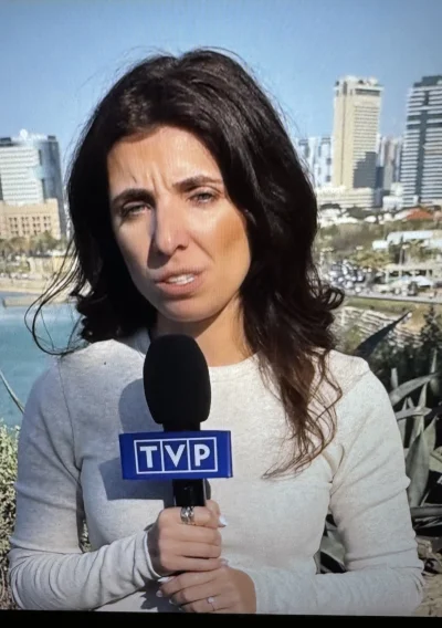 Porten - Żydówka która ledwo mówi po polsku, nową korespondentka #tvpo z Izraela. Prz...