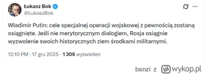 banzi - Trump: Putin chce pokoju. 

Putin: cele specjalnej operacji wojskowej z pewno...