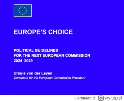 CorniMati - Ursula von der Leyen mówi, że będzie bronić europejskiego trybu życia prz...