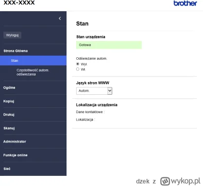 dzek - Czy ktoś tu ma #drukarki #brother DCP-T420W i jest mi w stanie powiedzieć czy ...