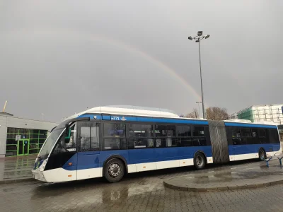 Lardor - Pierwsza tęcza w tym roku w #krakow plus przy skale burza była