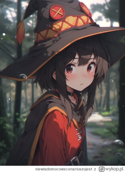 niewiadomocowscenariuszujest - #randomanimeshit #konosuba #megumin #anime #aiart