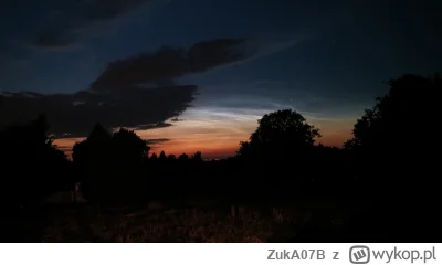 ZukA07B - #astronomia #astrofoto obok obłoczków załapała się Capella.