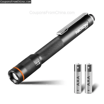 n____S - ❗ NICRON B22W LED Pocket Pen Flashlight
〽️ Cena: 13.06 USD (dotąd najniższa ...