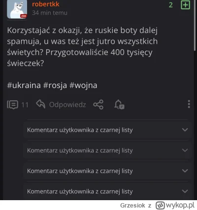 Grzesiok - @robertkk: u mnie tez ciekawie
