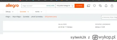 sylwek2k - >Ile lat macie konto i ile zaoszczędzili się na allegro smart?

@lubiedzem...