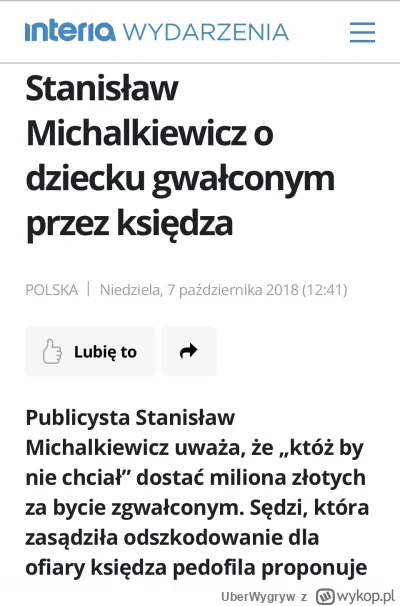 UberWygryw - Czy prokuratura sprawdza powiazania Michalkiewicza i politykow Konfedera...