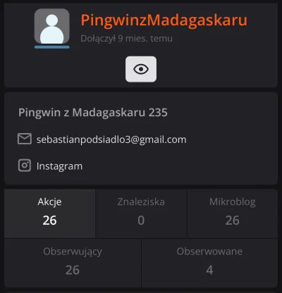 Malpigaj - @DrTRAPH0USE: @donatien-de-sade: Ma tutaj konto i z niego zgłasza dobrych ...