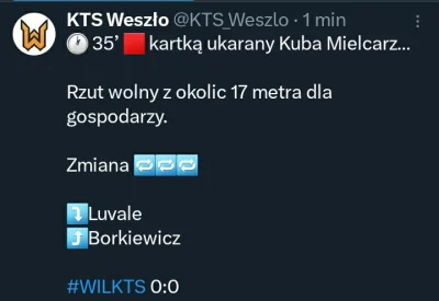 IdillaMZ - Nici z awansu? Tylko 12 punktow dawaloby KTS jakakolwiek szanse na finiszu...