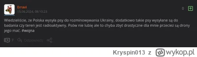 Kryspin013 - >A tak nawiasem, bo widzę, że co poniektórym chyba teorie konspiracyjne ...