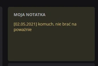 niochland - @pure_function: chciałem coś napisać, ale jednak dobrze, że dałem tę notk...