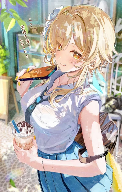 OttoFlick - #randomanimeshit #anime #genshinimpact #lumine