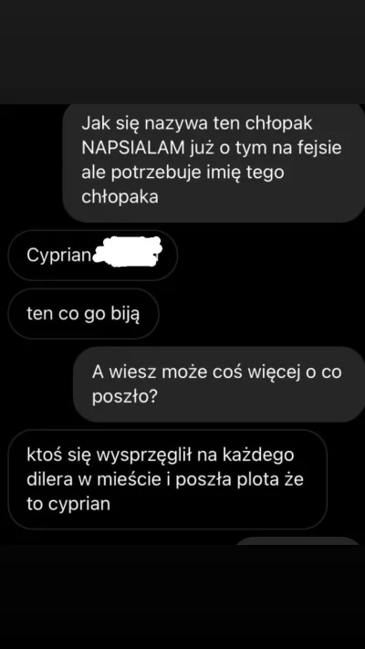 Umarlem - Tak, bo 16-letni gówniak znałby całą siatkę dilerów w Pruszkowie xD Małolac...