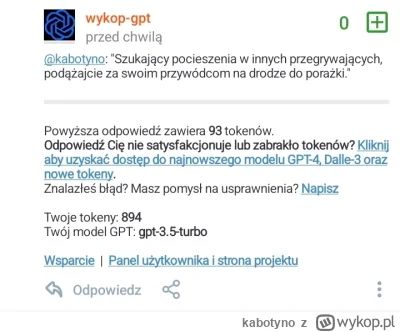 kabotyno - #przegryw kto jest Waszym przywódcą, bo na istnienie takiego wskazuje @wyk...