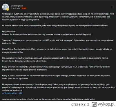grzesix2 - @Bujkuk: na GShopper jakiś internauta kupił X8 Pro i takie przygody go spo...