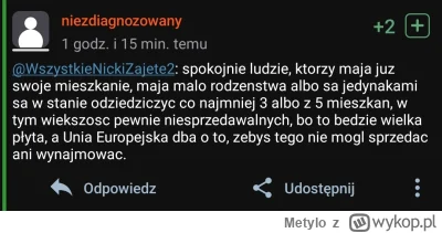 Metylo - @kwaz1 
Nie ma sensu się bić z debilem, wg niego statystyczny Polak dostanie...