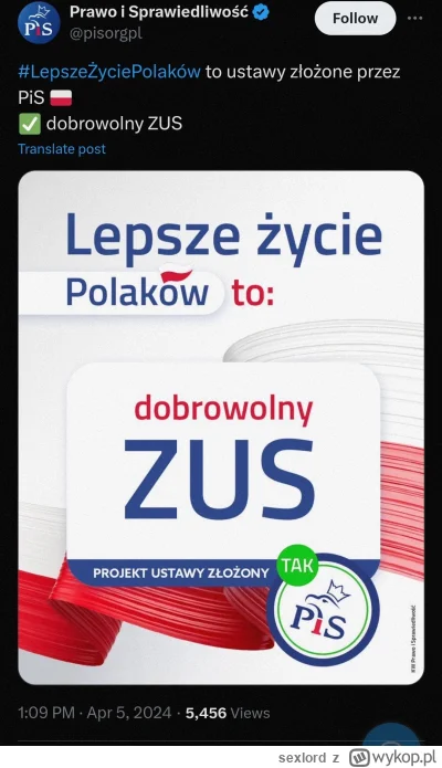 sexlord - Nie jestem za PiSem ale to dobry pomysł!
SPOILER
SPOILER