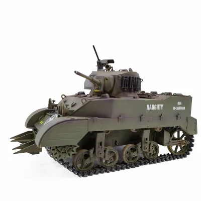 n____S - ❗ COOLBANK M5A1 1/16 2.4G RC Tank RTR with 2 Batteries
〽️ Cena: 128.99 USD (...