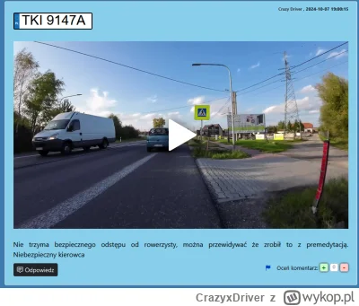 CrazyxDriver - @zagniewany_mlodociany: https://tablica-rejestracyjna.pl/TKI9147A