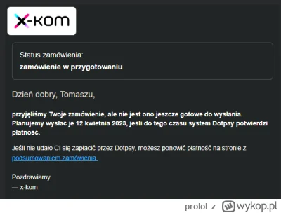 prolol - @mihajasz: miałem oko na morele i mediaexpert, ale tam nie było nic, na x-ko...