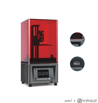 polu7 - Wysyłka z Polski.

[EU-PL] ELEGOO Mars Pro UV 3D Printer w cenie 175.99$ (731...