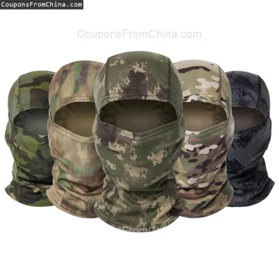 n____S - ❗ Camouflage Balaclava Hat Cycling Full Face Mask
〽️ Cena: 2.01 USD
➡️ Sklep...