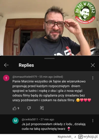 Nightshift_ - #raportzpanstwasrodka 
Czasami wpadne do Gapy w komentarze i niezmienni...