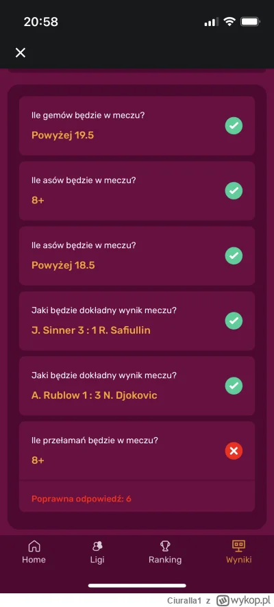 Ciuralla1 - Szkoda :(
#bukmacherka