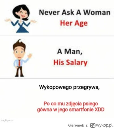 Gieremek - >Nie wiem czemu ale odnoszę wrażenie, że Wy psiarze macie jakiegoś fioła n...