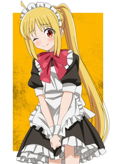 karoryfer - #anime #randomanimeshit #bocchitherock #nijikaijichi #maid