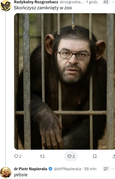 jacek-kochanowski - #napierala Uuuu jak on mógł tak zrobić brzydko „dohtorowi”🙃