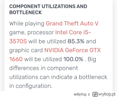 willyfog - o co chodzi? Dlaczego taka karta graficzna nie daję rady z tak podstarzały...