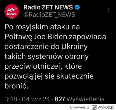 Grooveer - Ukraina znowu ucierpiała w wyniku rosyjskiego ataku rakietowego. Ale jest ...