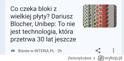 Zielonykubek - Kiedy nie udało się straszenie, że mieszkań zabraknie, kiedy nie udały...