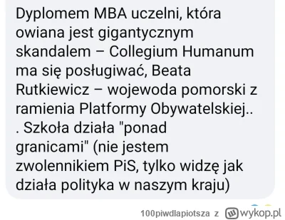 100piwdlapiotsza - @gieroj777 na Pomorzu też jest ciekawie.