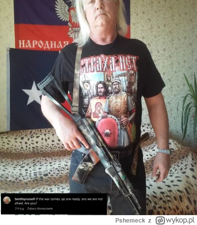 Pshemeck - Nie bał się wojny, no i został zgruzowany. Amerykaniec w Donbasie właśnie ...