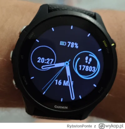 RybstonPonte - Wleciała dzisiaj jakaś aktualizacja w #garmin dla 255 music i coś się ...