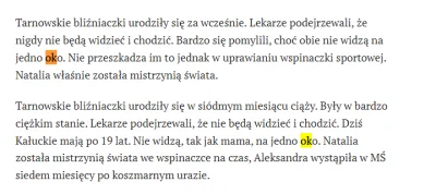 Erimar - @landu: obie mają problem z jednym okiem